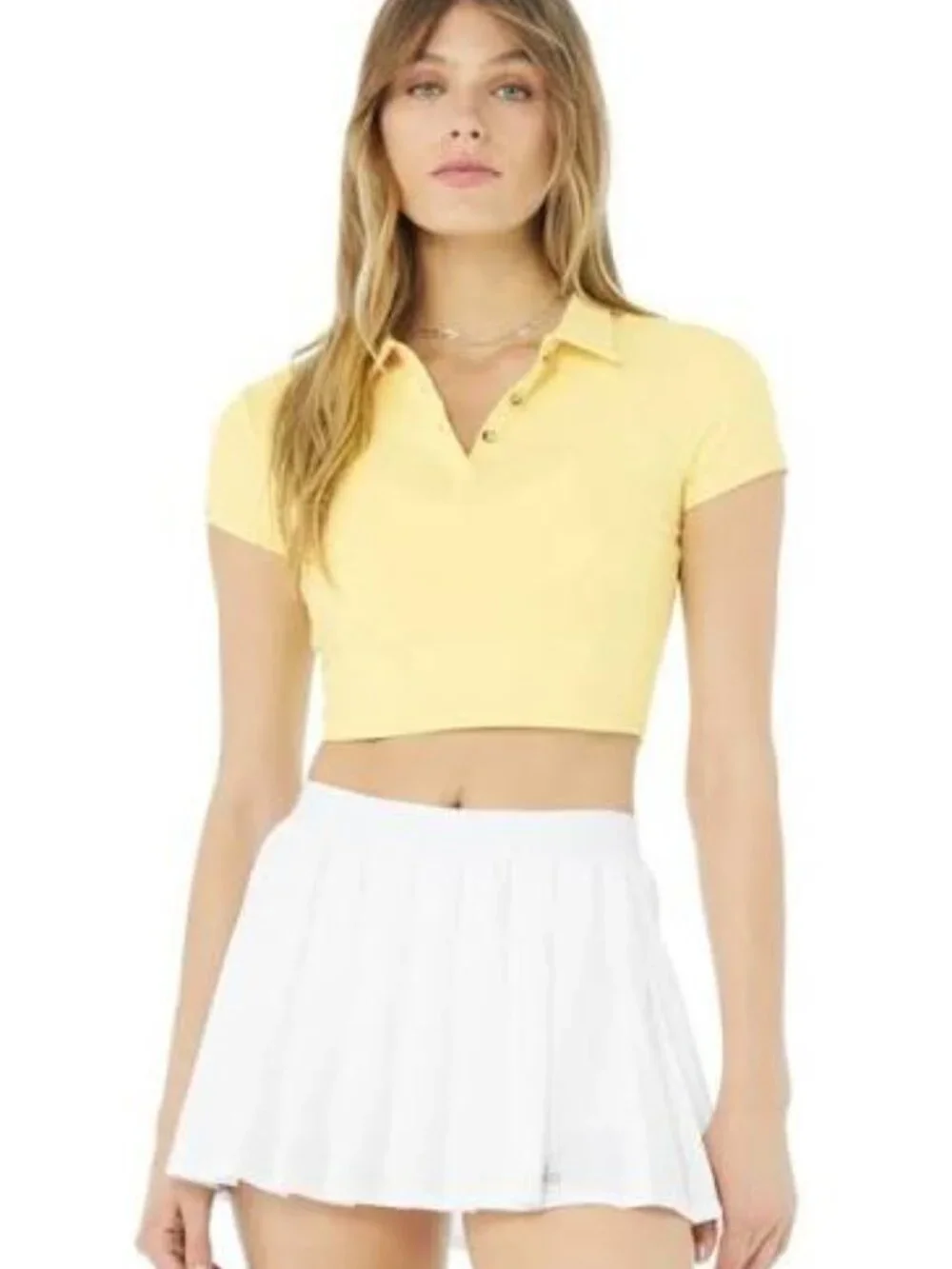 Alo Choice Cropped Polo M